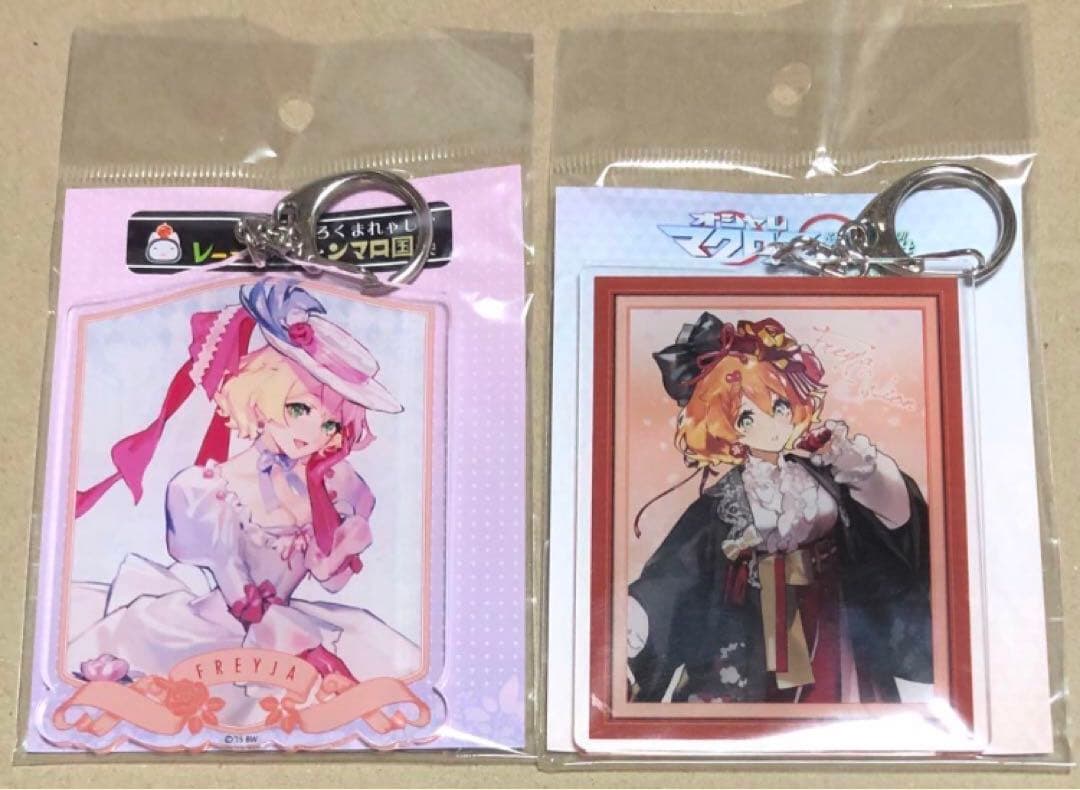 オシャレマクロス アクキー アクリルキーホルダー フレイア 2点 - メルカリ