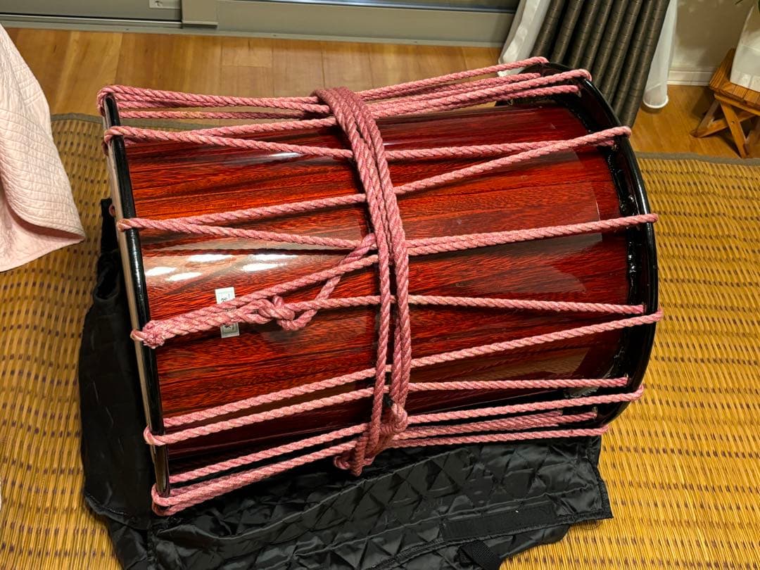 津軽三味線 高級 五錦 道男 太棹 金細 三味線 中古 民謡 和楽器の