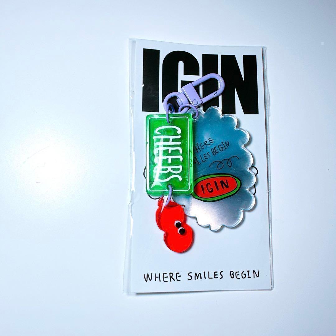 IGIN アクリルキーホルダー IGIN jin bts アイギン ジン - メルカリ