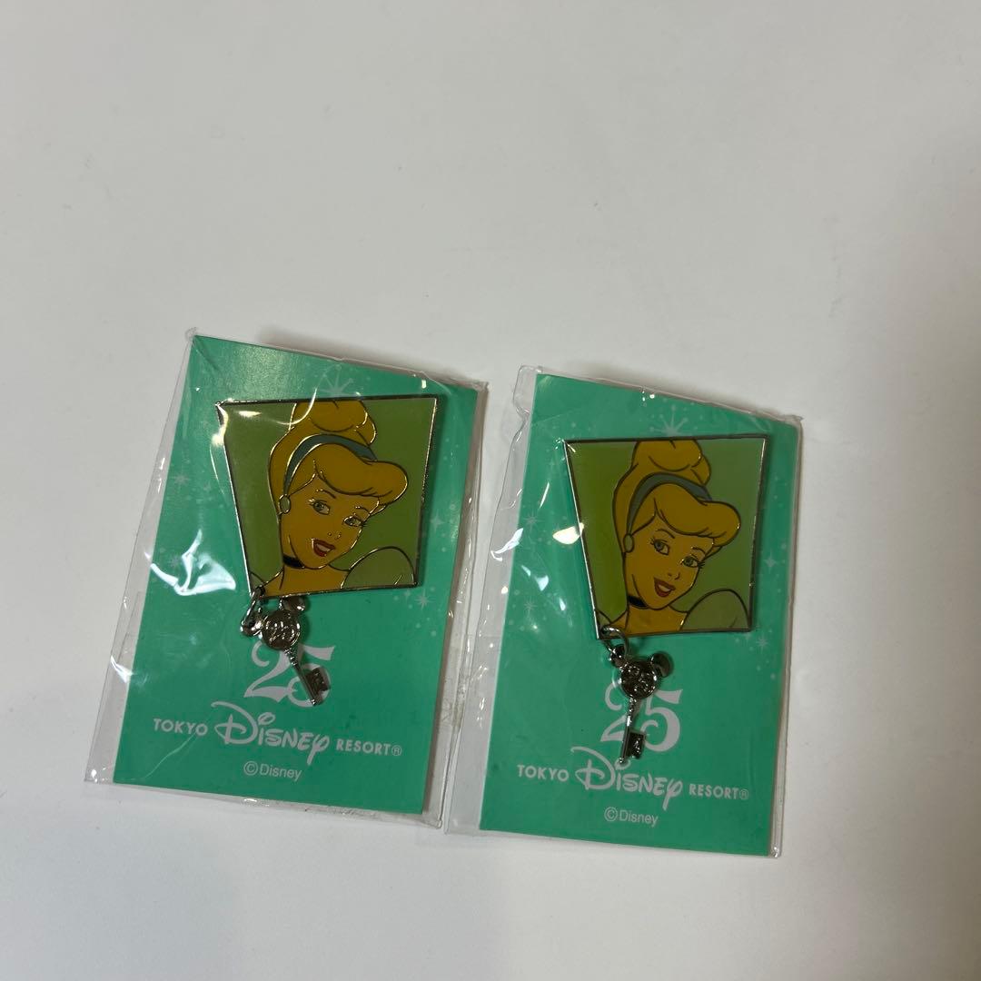 ディズニー 25周年シンデレラ ピンバッチ 非売品 - メルカリ