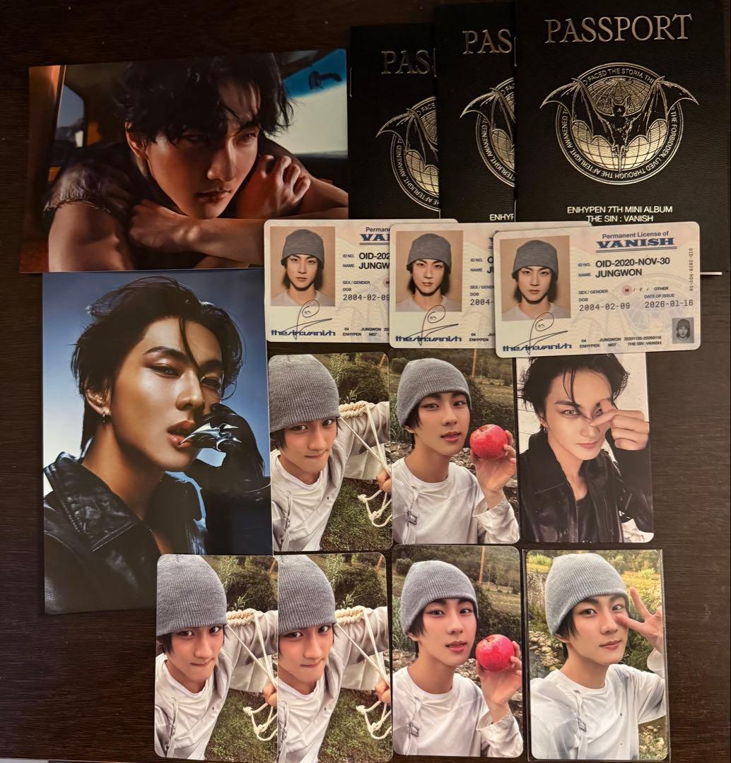 ENHYPEN THE SIN : VANISH トレカ他 ジョンウォン - メルカリ