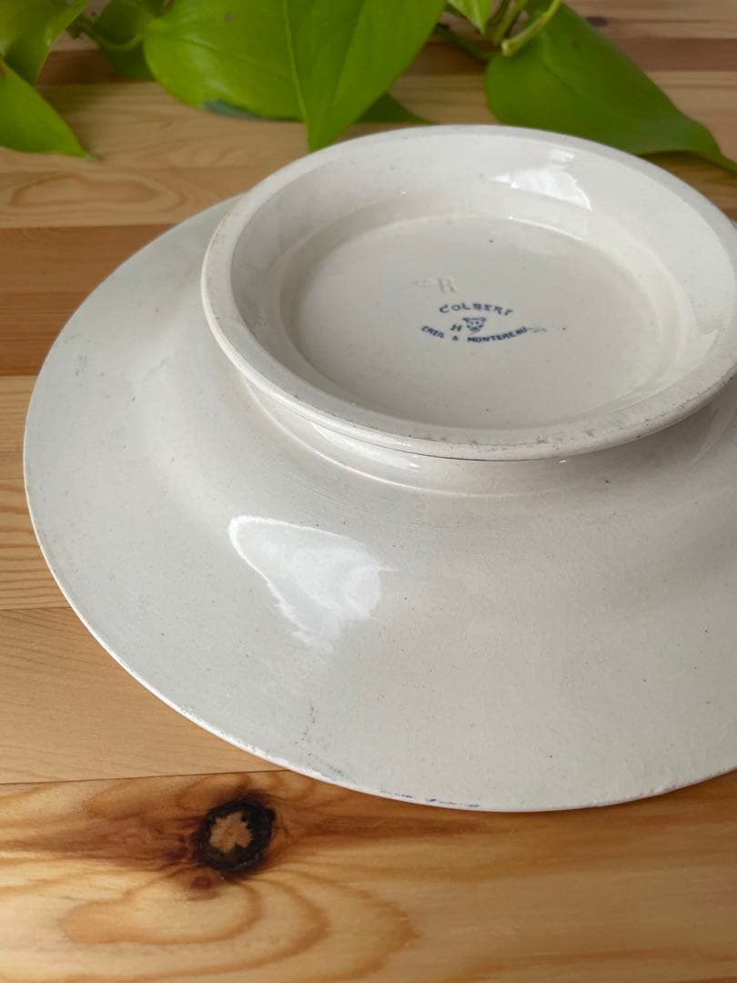 希少】フランスアンティーク クレイユモントロー コルベールのコンポ