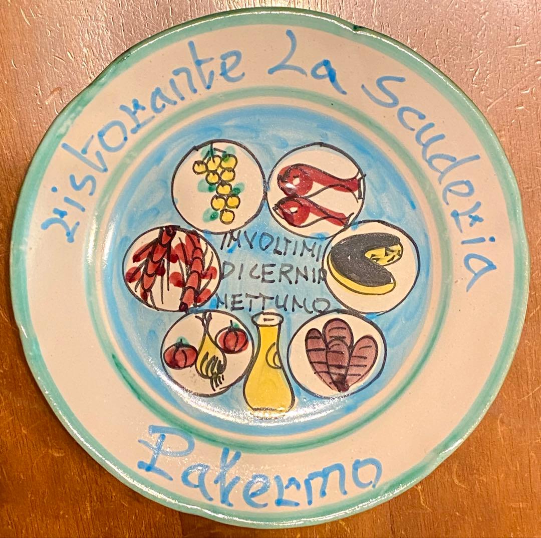 ブオンリコルド　イタリア製絵皿　1986 パレルモ ブオンリコルド イタリア製絵皿 1986 Puglia #75 - メルカリ