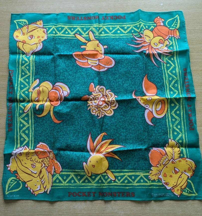 ポケットモンスター ポケモン バンダナ 初期 初代 レトロ - メルカリ