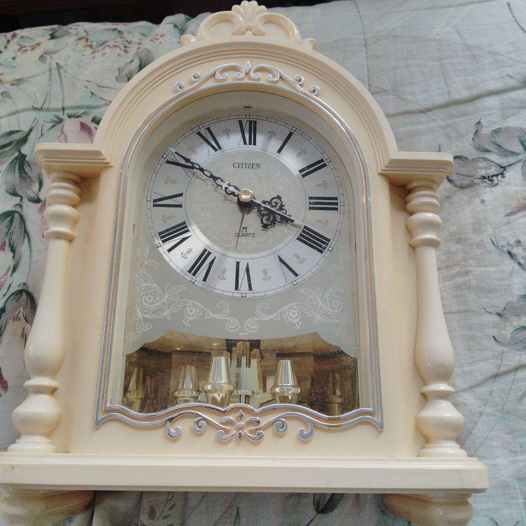 ☆CITIZENシチズン オルゴール付き 置き時計/昭和レトロ - メルカリ
