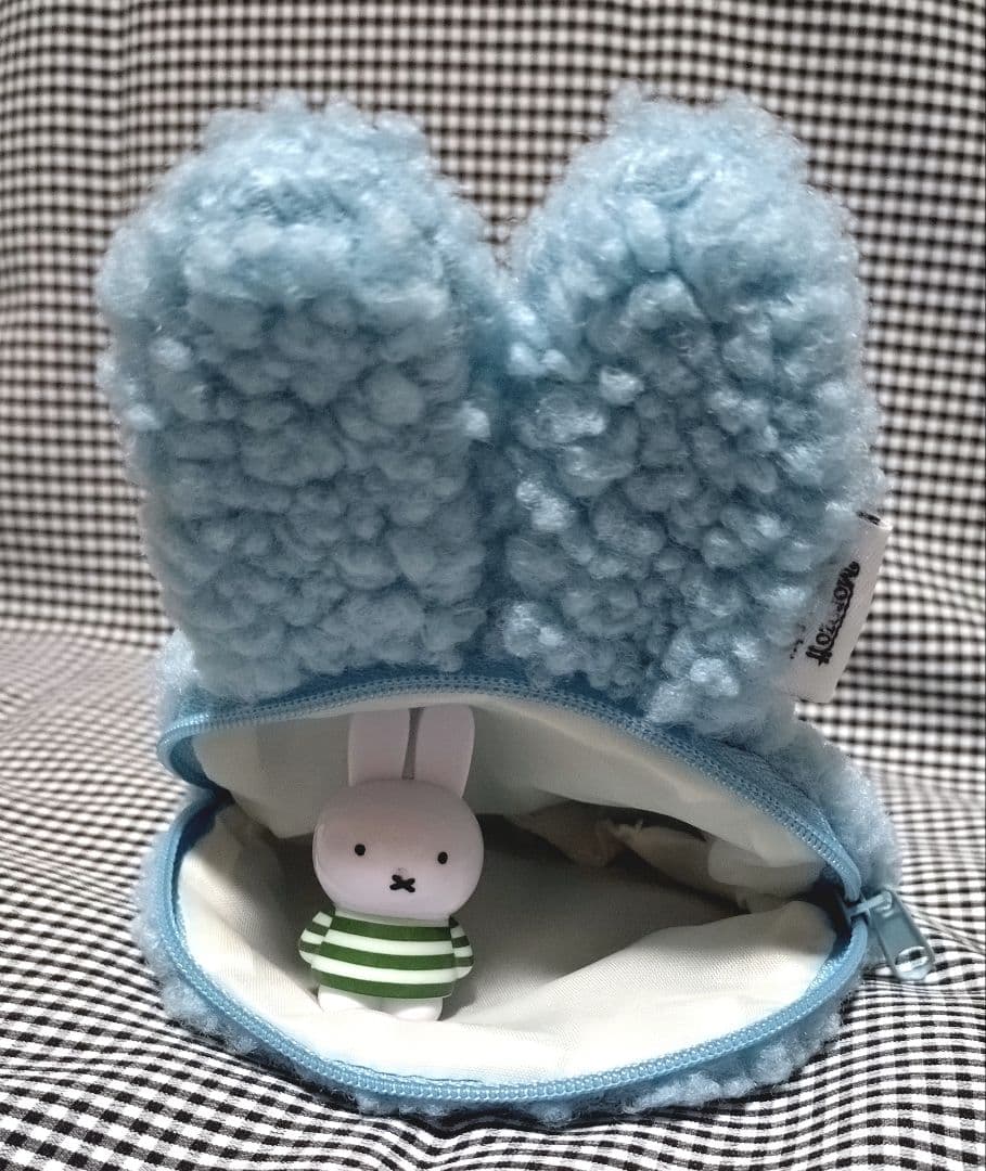 ミッフィー モロゾフ・ゆきのひ もこもこ おかおポーチ セット miffy