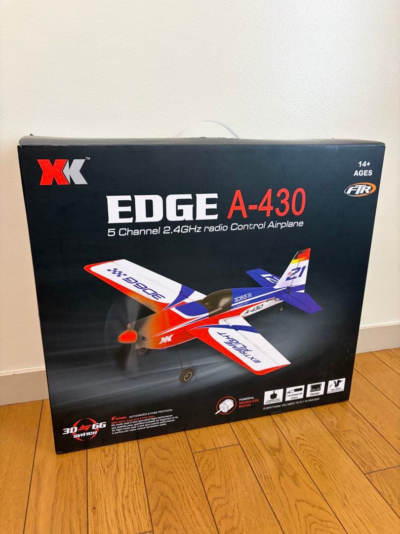 XK EDGE A-430 ラジコン飛行機 5チャンネル XK EDGE A-430 ラジコン飛行機 5チャンネル