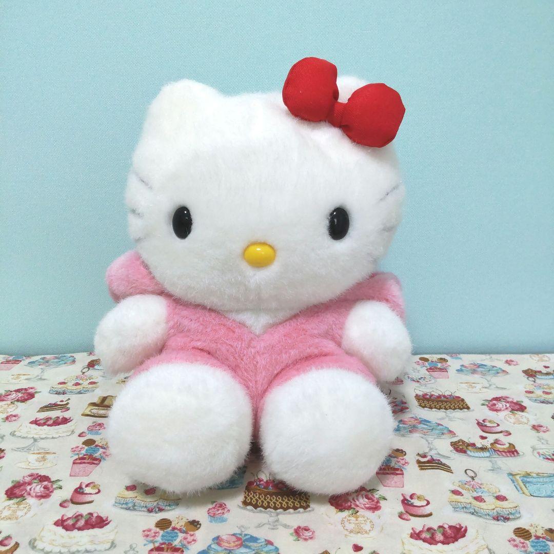 ハローキティ うさぎ 着ぐるみ ぬいぐるみ レトロ - メルカリ