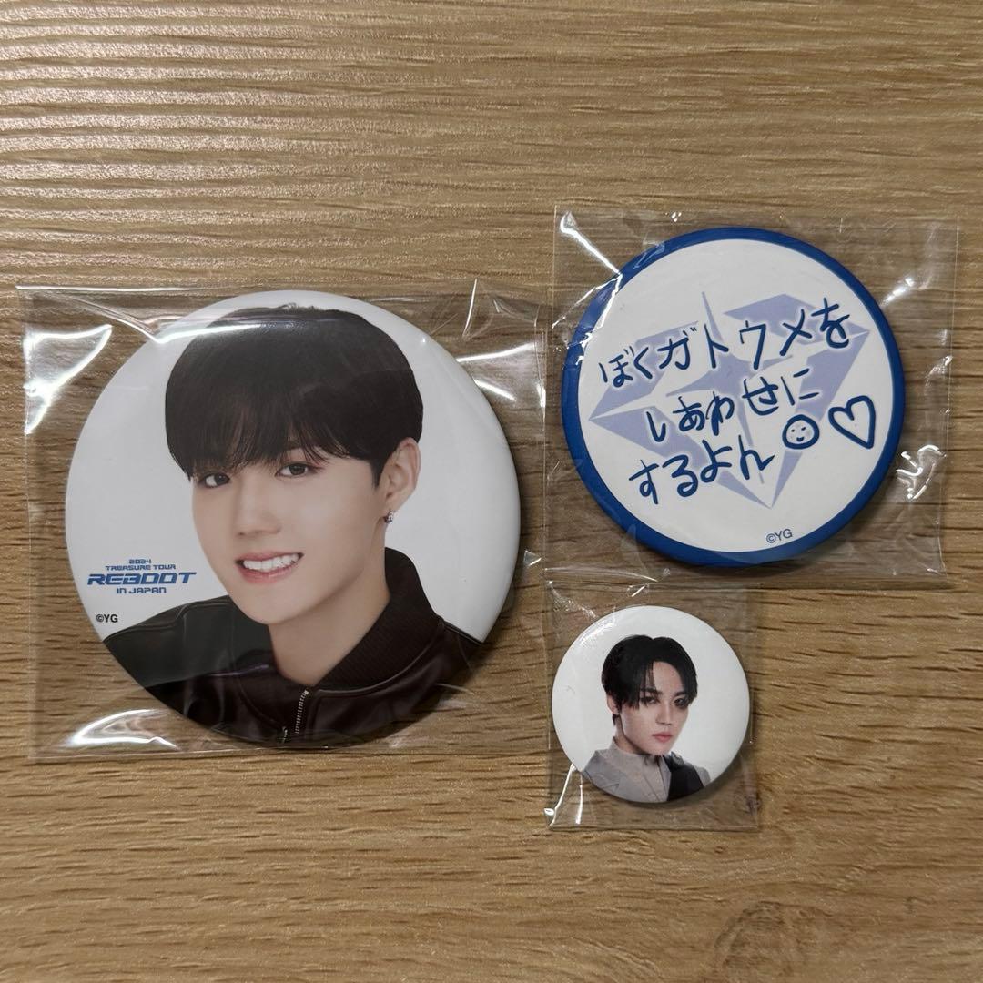 TREASURE reboot 缶バッジ ドヨン - メルカリ
