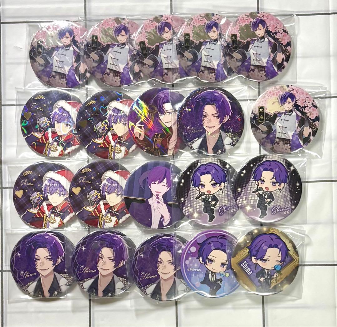 浦島坂田船 志麻 缶バッジ まとめ売り - メルカリ