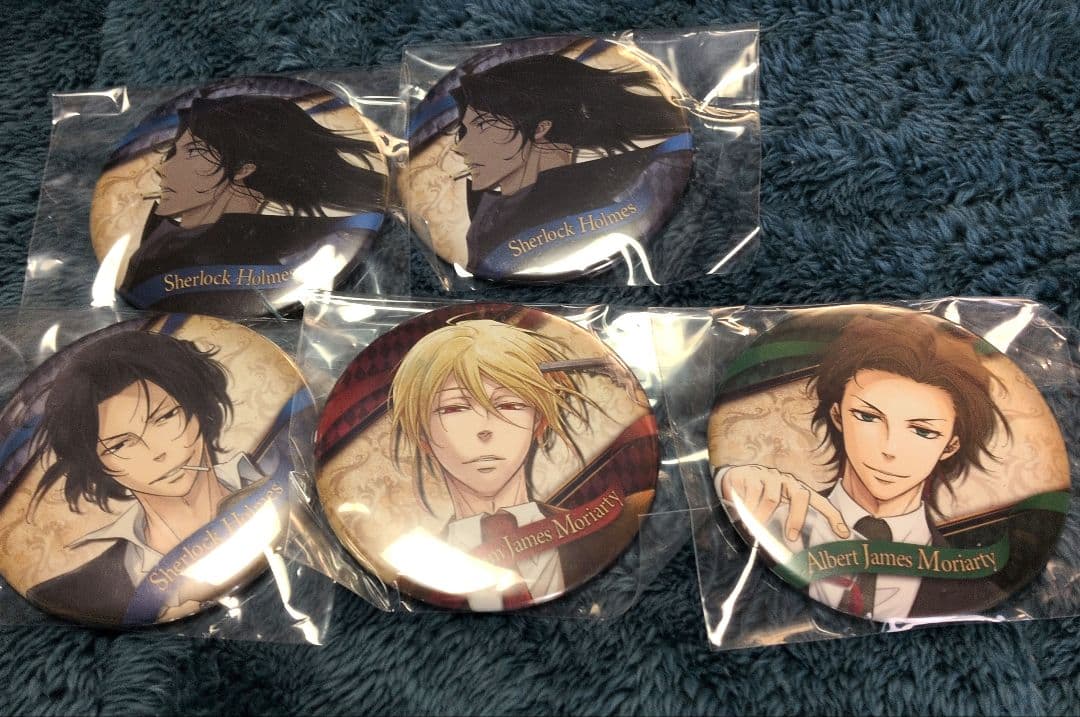憂国のモリアーティ 缶バッジセット 缶バッジ | TVアニメ「憂国のモリアーティ」公式サイト