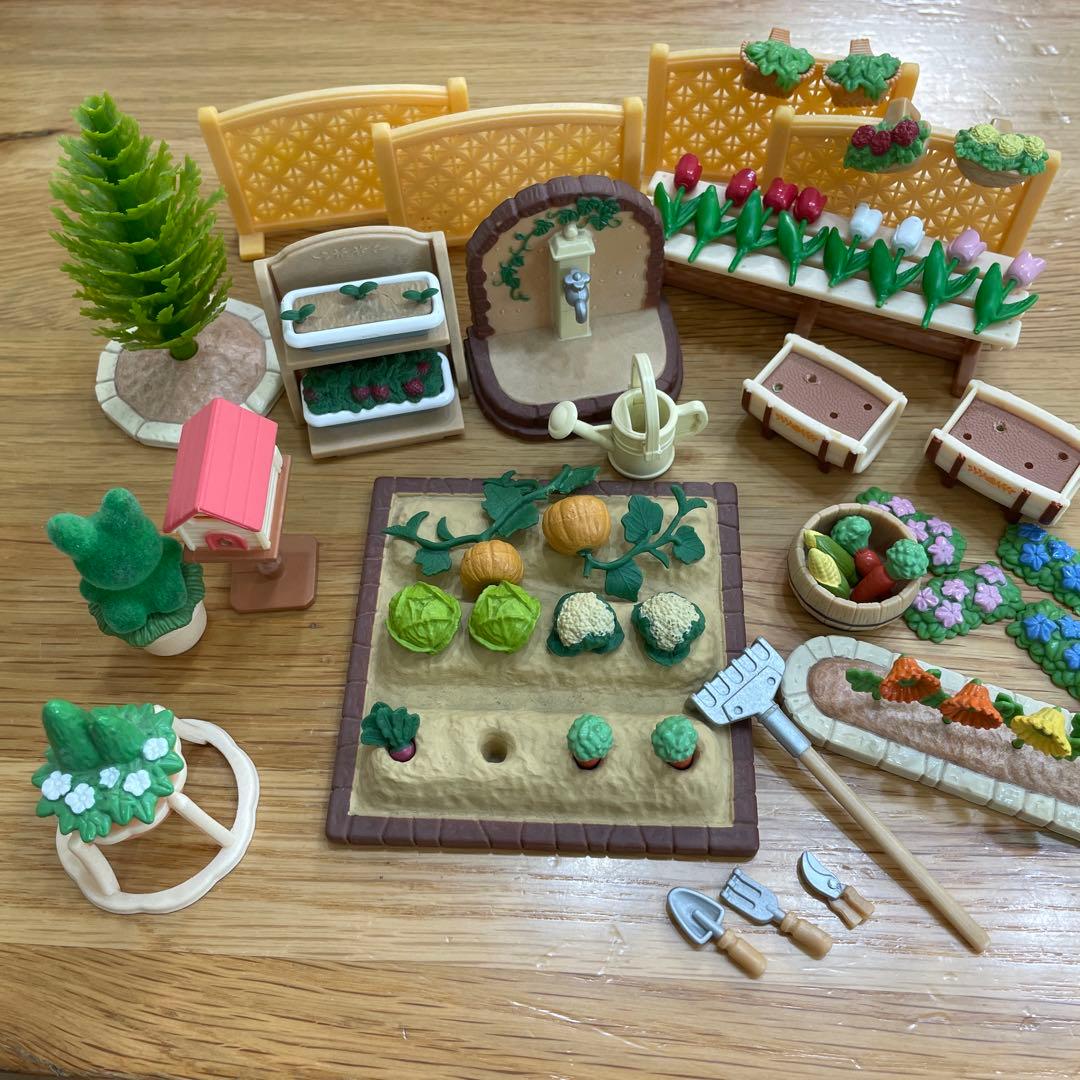 シルバニア シルバニアファミリー ガーデニング 野菜 畑セット - メルカリ