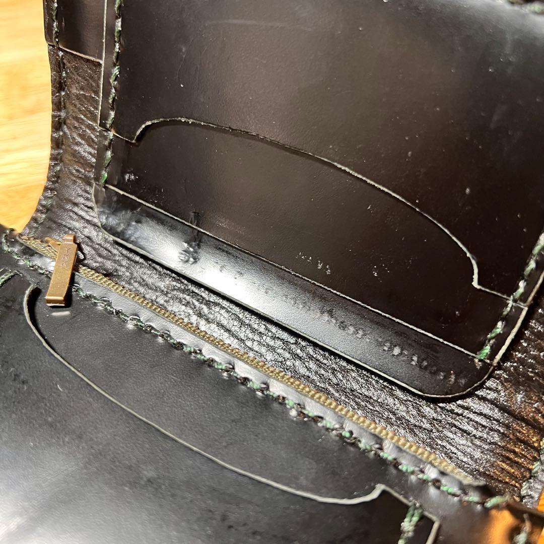 限定】ミドルトラッカーウォレット クロコクラウンインレイ 本革