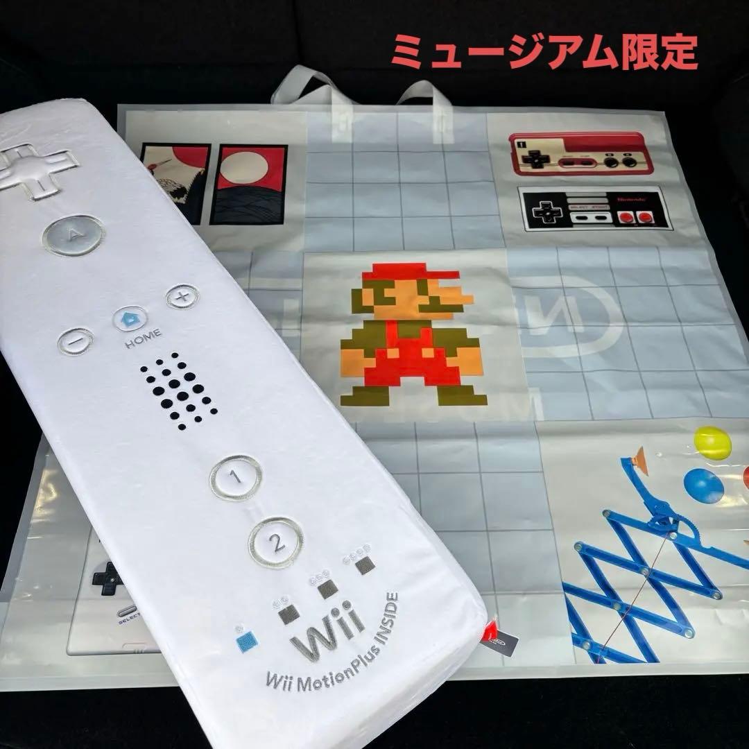 限定】ニンテンドーミュージアム wii リモコン クッション - メルカリ