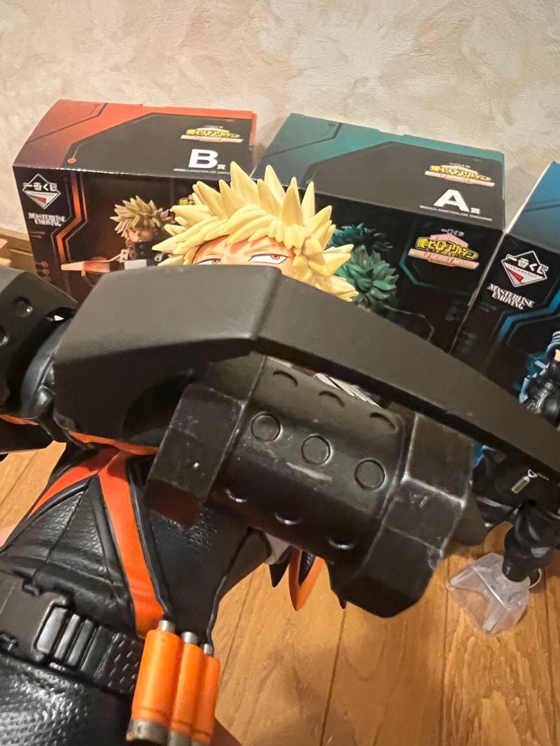 僕のヒーローアカデミア ヒーローズミッション デク 爆豪 焦凍 3体