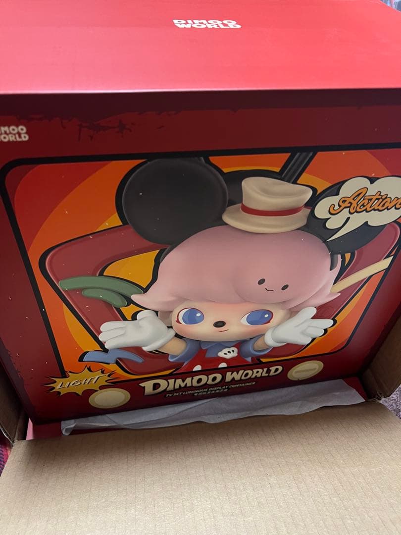 DIMOO WORLD TV ルミナスディスプレイコンテナ 2箱セット DIMOO WORLD ディズニーシリーズ テレビルミナスディスプレイコンテナ