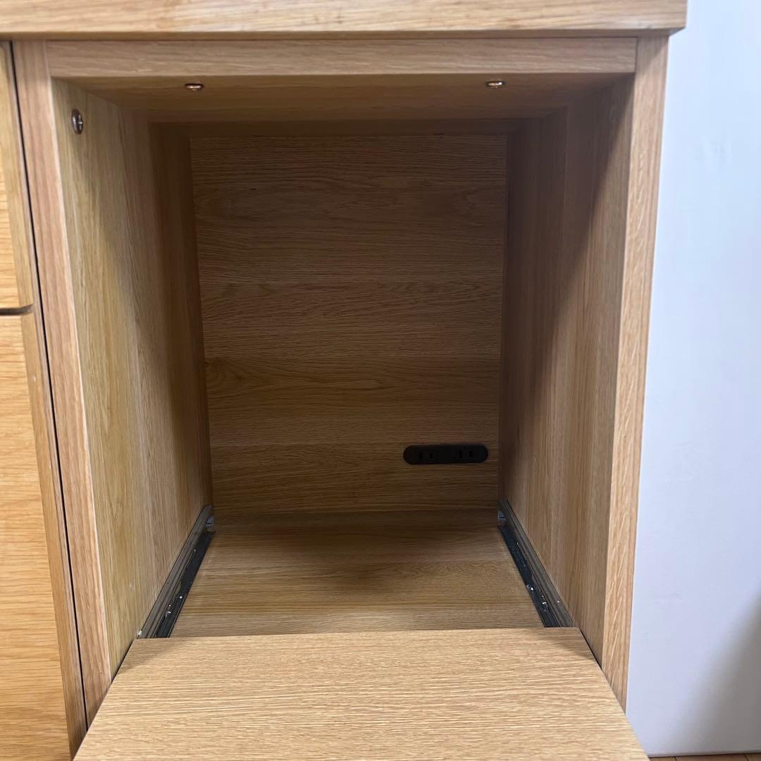 yuki様】unico LOMキッチンカウンター W1000 setF オーク - メルカリ