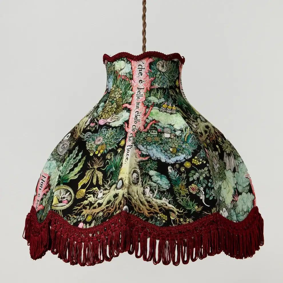 ボリス雑貨店 ランプシェード おおきな木の上で ヒグチユウコ ランプシェード おおきな木のうえで – ボリス雑貨店