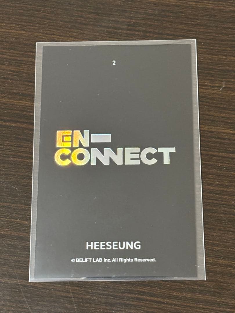 ENHYPEN ヒスン ポラロイド風トレカ EN-CONNECT - メルカリ