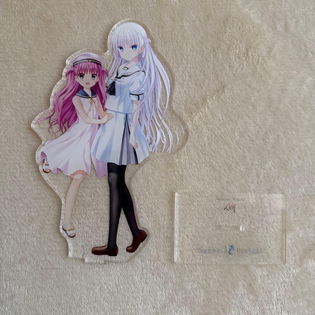Summer Pockets サマポケ アクリルスタンド しろは うみ - メルカリ