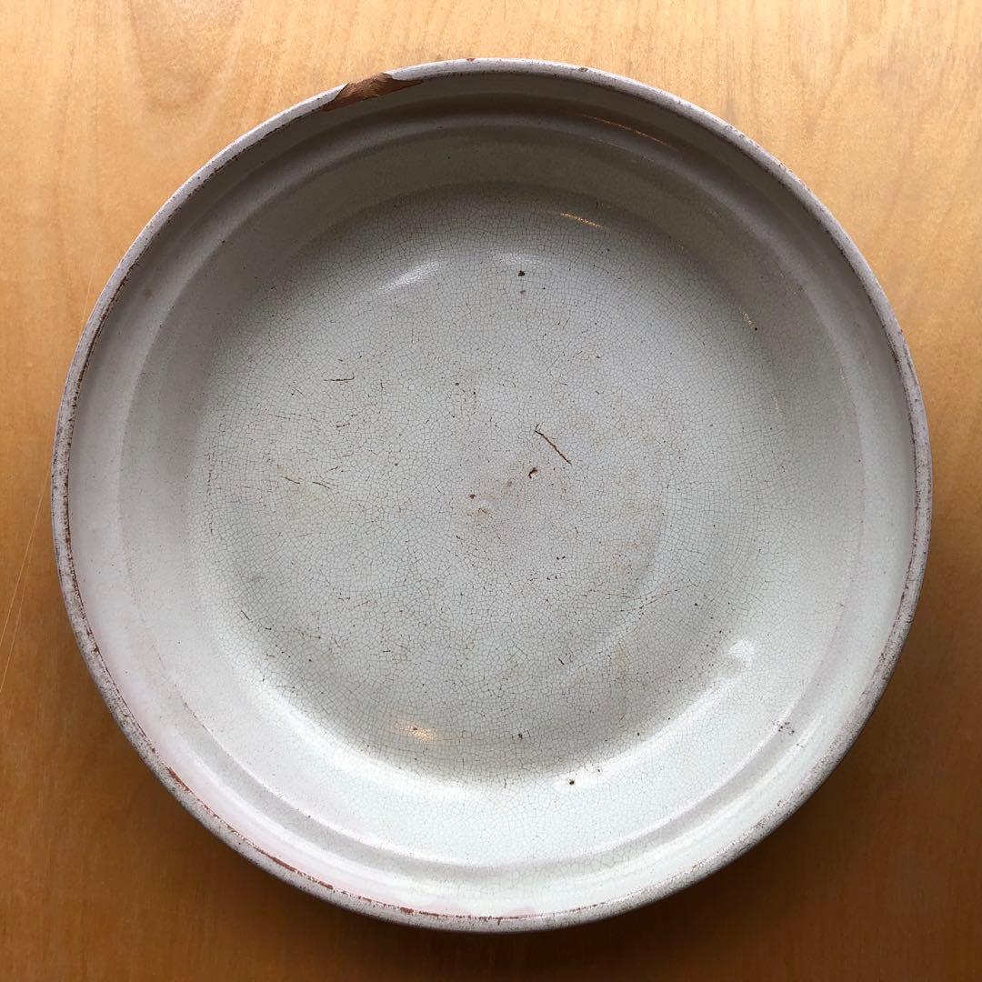 キュノワール 深皿 フランス 民藝 古道具 アンティーク ビンテージ キュノワール CulNoir 中深皿 深皿 ボウル φ29.2cm フランス