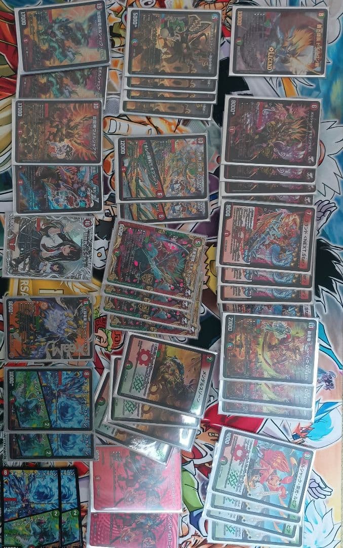 赤緑モモキングRX デュエマ デッキ - メルカリ