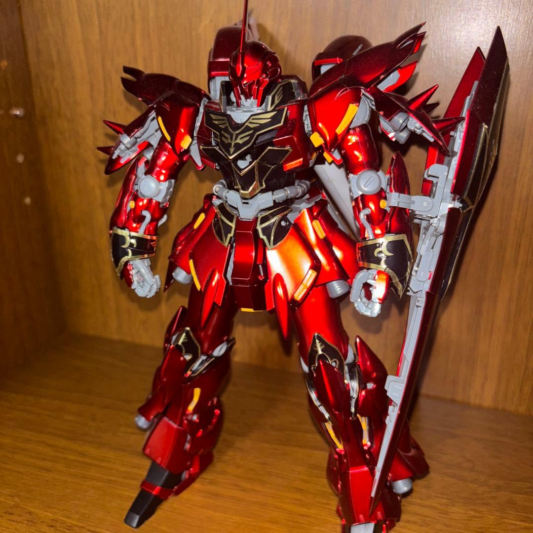 MG 1/100 MSN-06S シナンジュ Ver.Kaチタニウムフィニッシュ - メルカリ