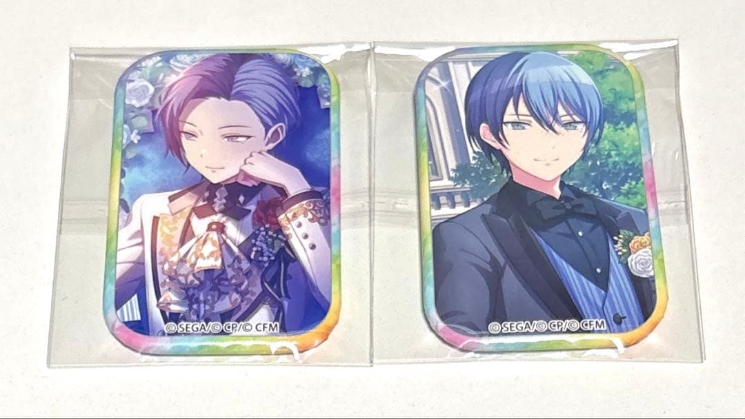 青柳冬弥 スクエア缶バッジ 2セット - メルカリ