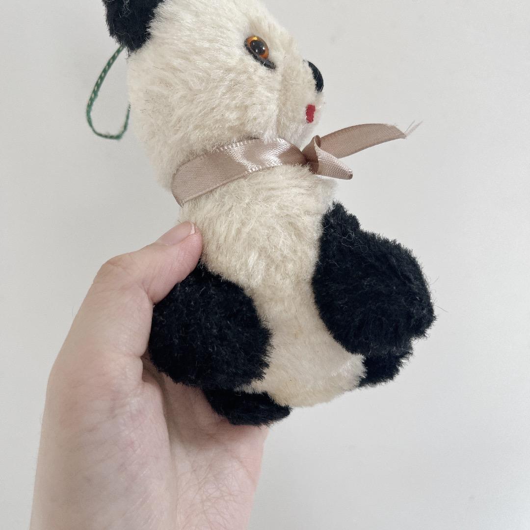 アンティーク パンダ ぬいぐるみ ハンドメイド ヨーロッパ
