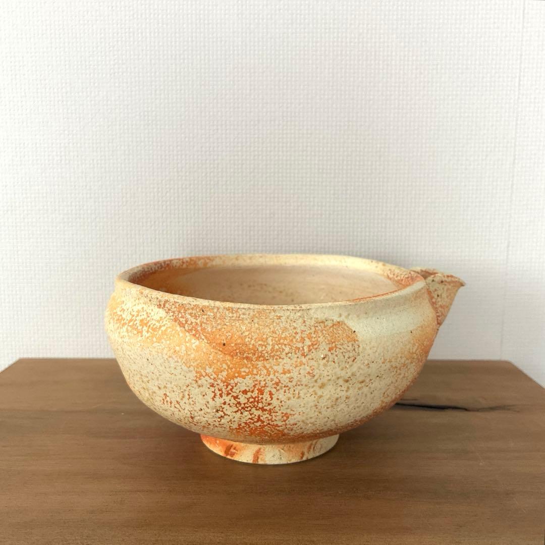 新品未使用 笠間焼 鹿野武司 片口