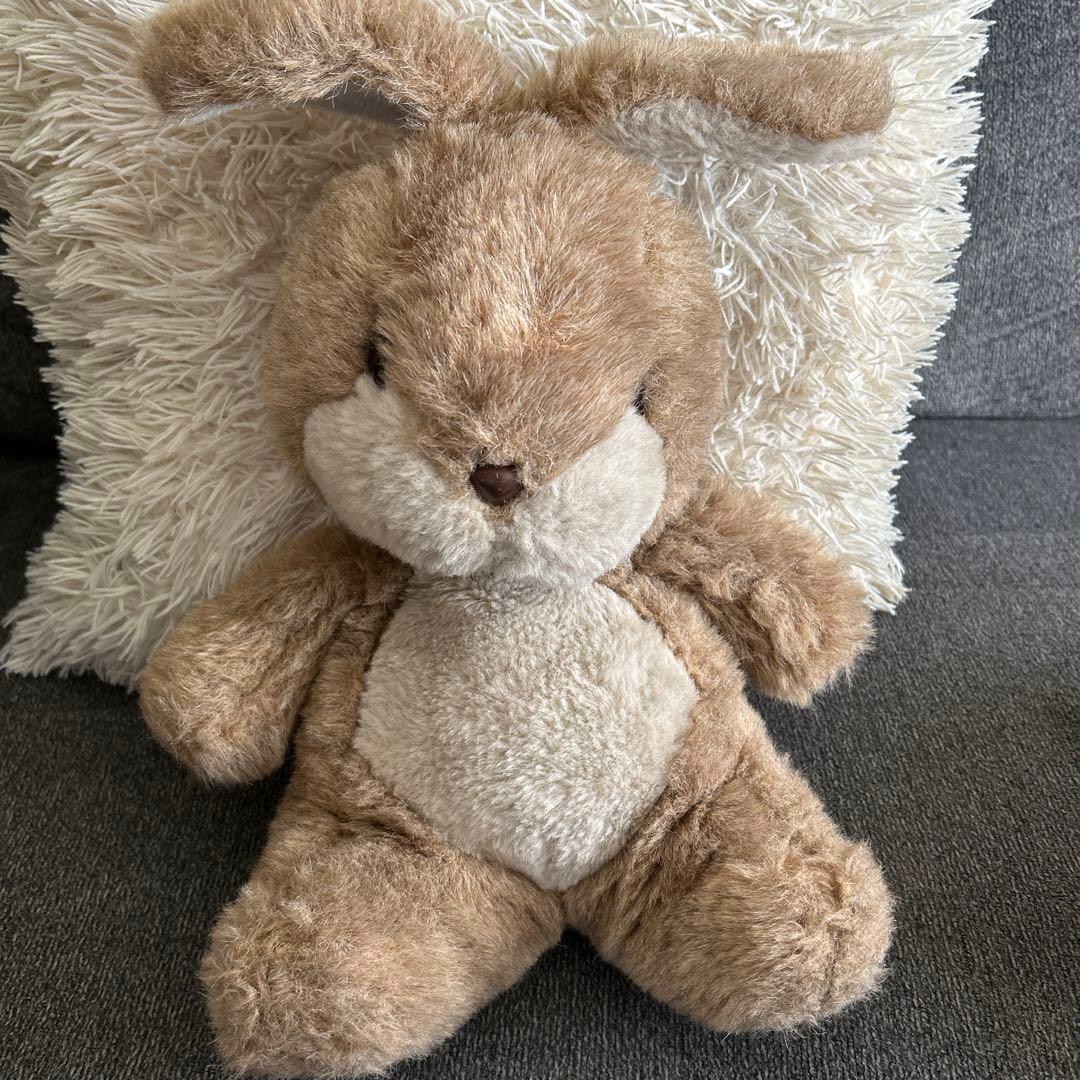 吉徳　うさぎ　ぬいぐるみ　レトロ　ビンテージ　希少 昭和レトロ ヴィンテージ 吉徳 YOSHITOKU うさぎ ぬいぐるみ 中古品