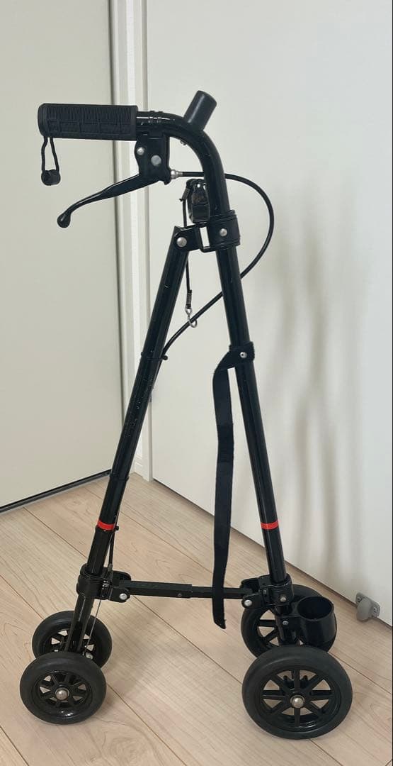 バイコロ技研 ローラーステッカー ローラー杖 歩行補助 杖車輪 H76cm