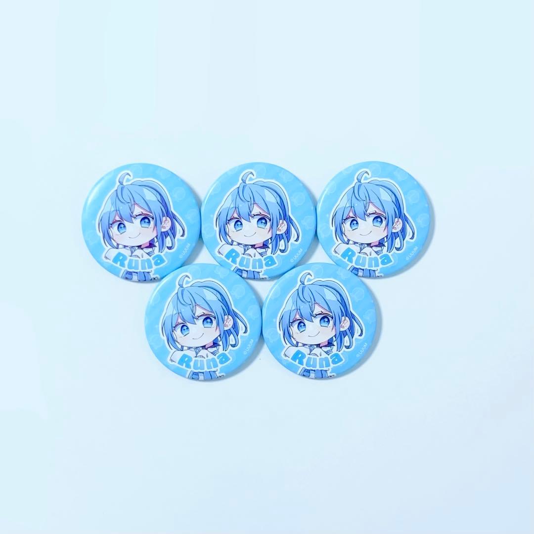 からぴち るな ❄️🌧💙 #からぴち #カラフルピーチ素材 #るな