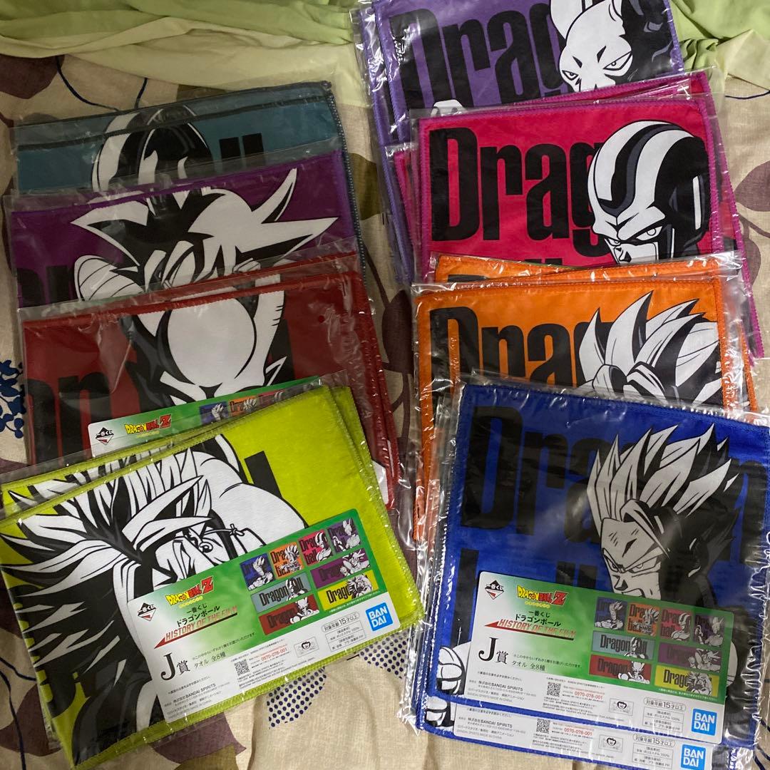 ドラゴンボール一番くじ　2022 タオルセット 一番くじ ドラゴンボール Awakening warriors with ドラゴンボールZ