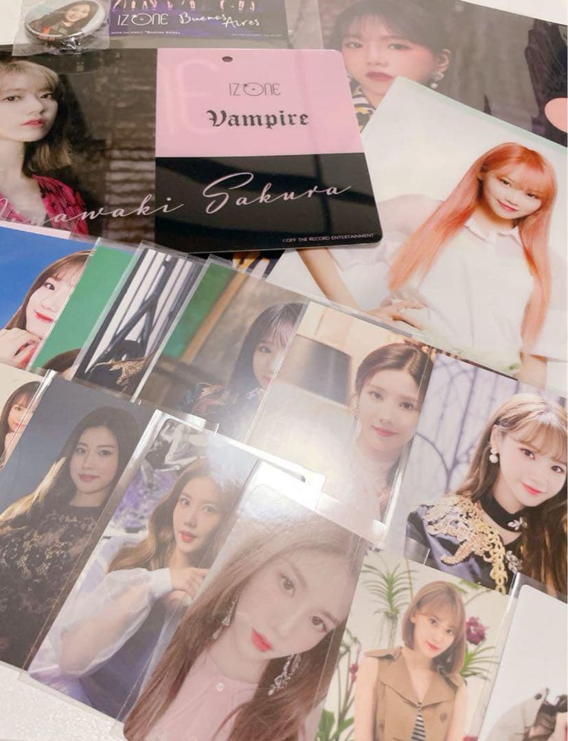 IZ*ONE iveルセラ　宮脇咲良　チェウォン　トレカ　グッズ　ウンビ 2026年最新】宮脇咲良 トレカ iz*oneの人気アイテム - メルカリ