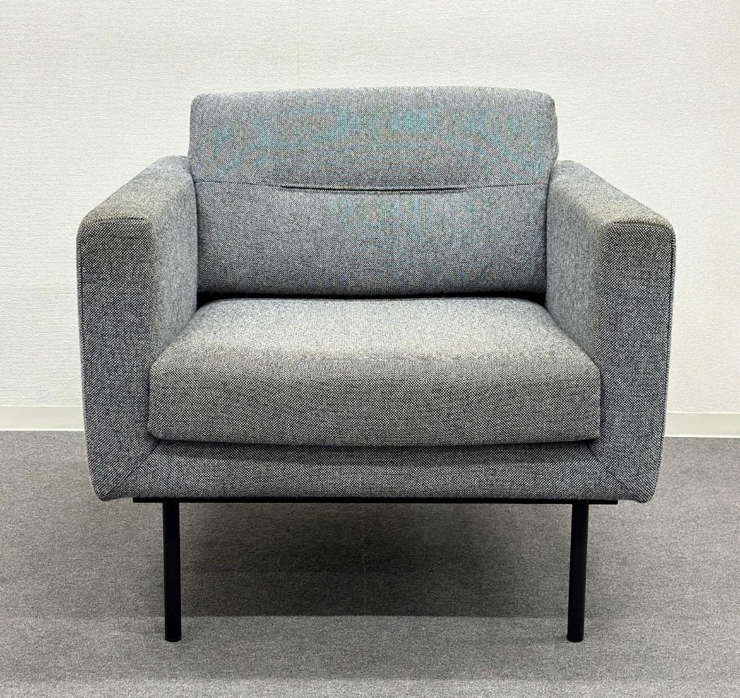 アンドリューワールド■エレメント　ラウンジ チェア　グレー　1Pソファ ラウンジチェア パーソナルチェア ソファ 一人掛け 1Pソファ ソファー