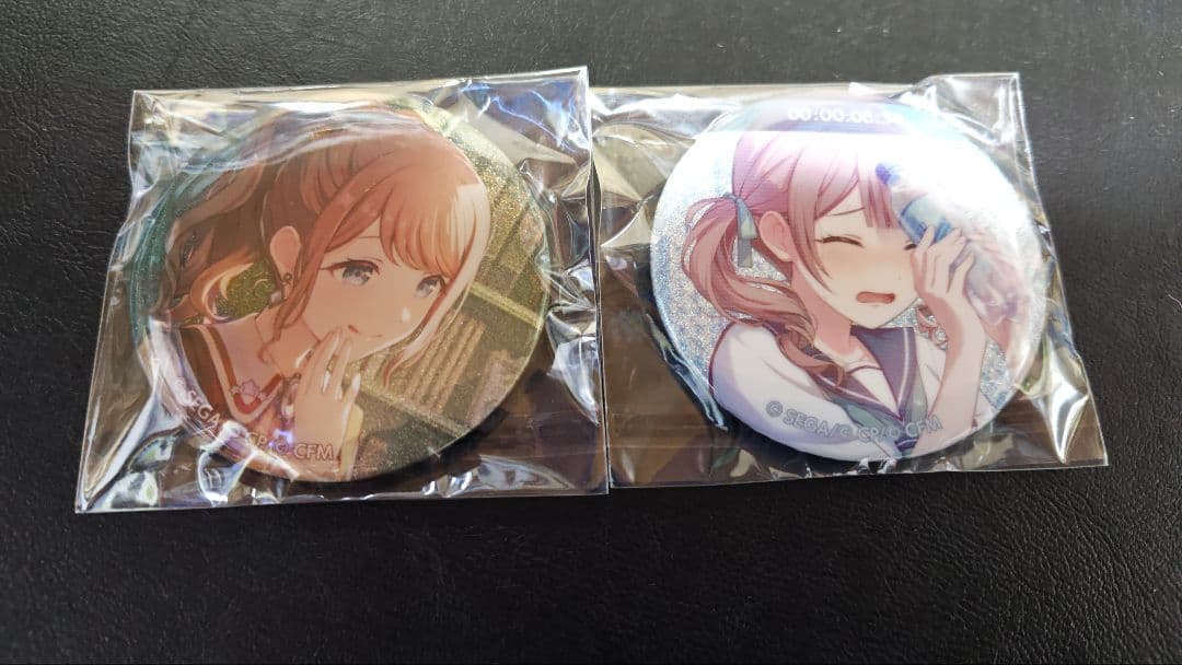 プロセカ プロジェクトセカイグリッター缶バッジ47B48B 望月穂波セット