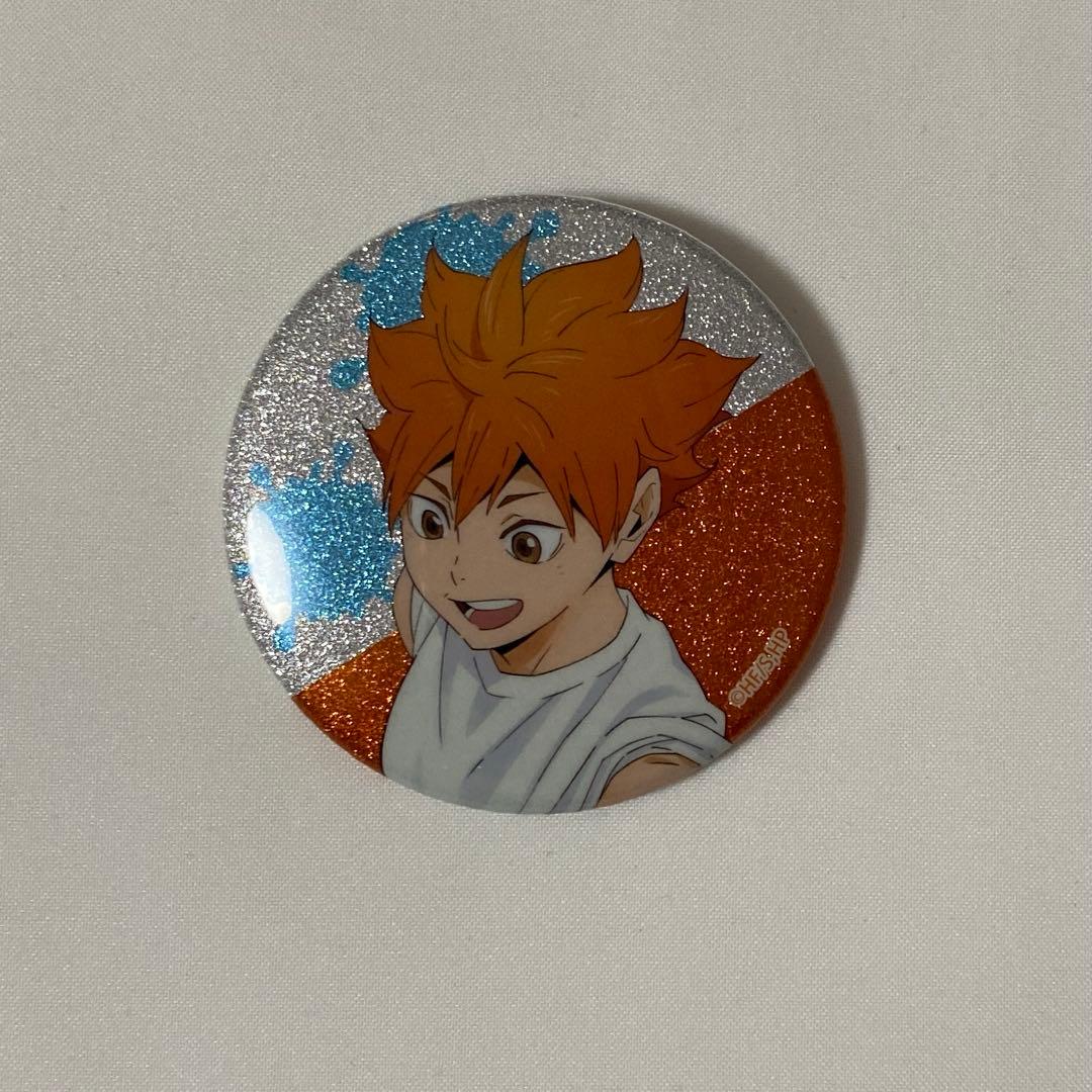 ハイキュー 日向翔陽 缶バッジ プール掃除 - メルカリ