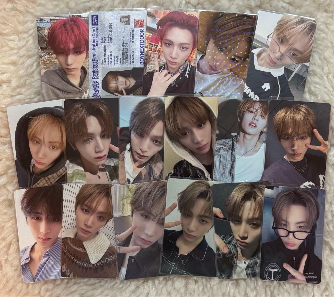 ボネクド　ボイネク　テサン　トレカ　no genre ラキドロ　まとめ売り 開封済】BOYNEXTDOOR ボイネク No Genre 封入トレカ イハン - メルカリ