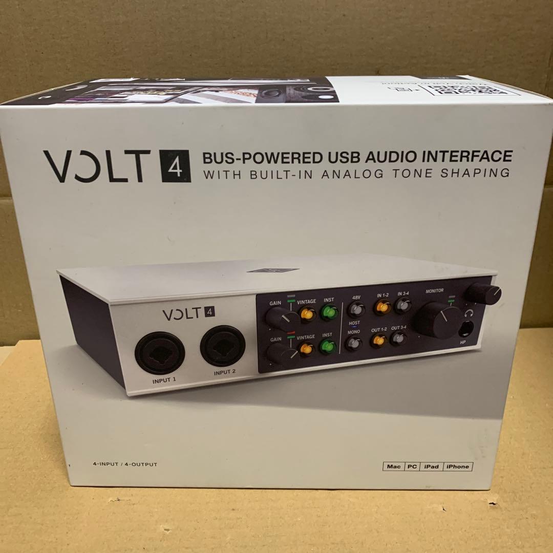 新品未開封　UA Volt 4 USB Audio Interface Universal Audio / Volt 4 ｜ SMITHS Digital Musical Instruments