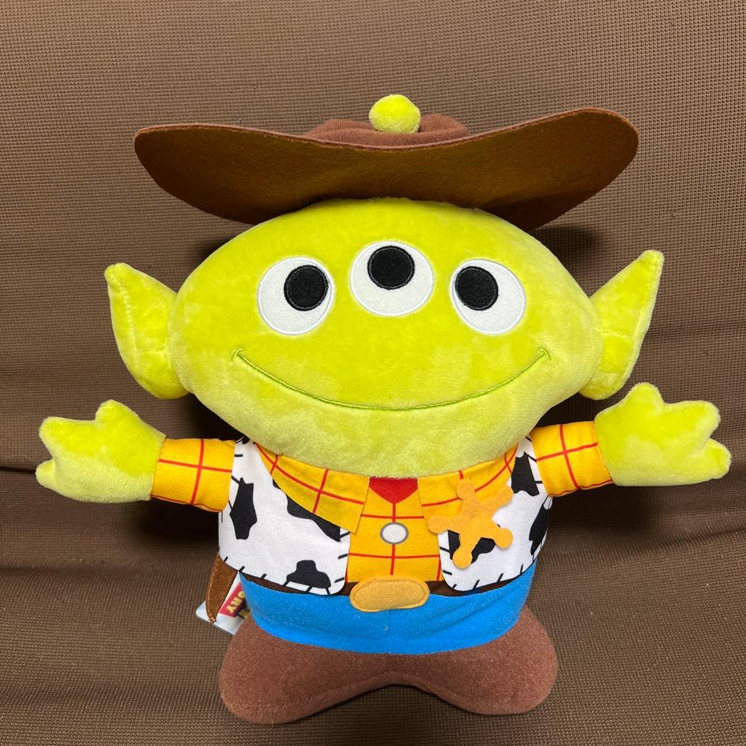 トイ・ストーリー リトルグリーンメン エイリアン ウッディ ぬいぐるみ