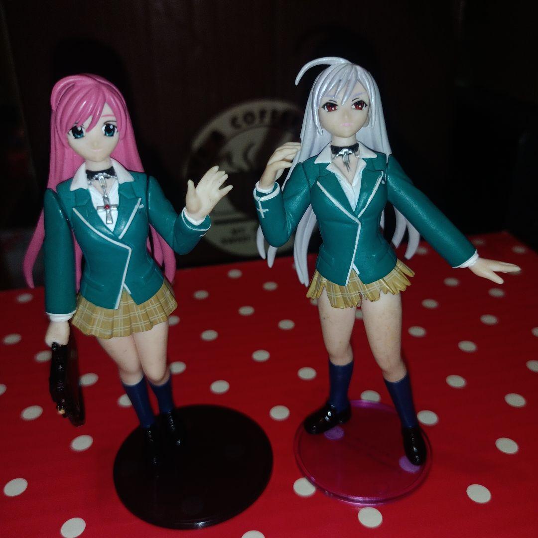 ロザリオとバンパイア 赤夜萌香（萌香と裏萌香）フィギュア 2体セット