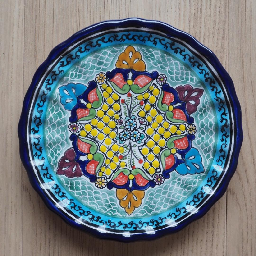 メキシコ タラベラ焼き 2枚セット - メルカリ