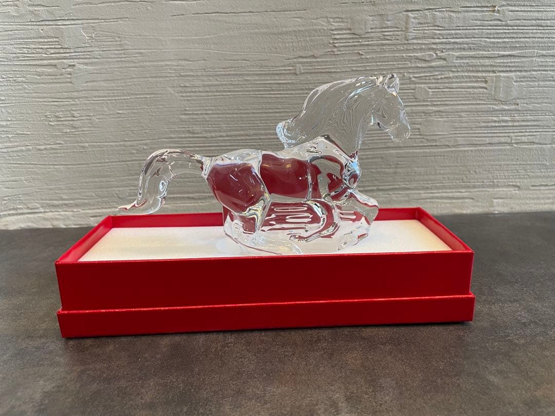 Baccarat クリスタル　2026 干支　馬　新品未使用　箱、袋付き 楽天市場】バカラ 馬 クリア クリスタル 2804697 Baccarat Crystal