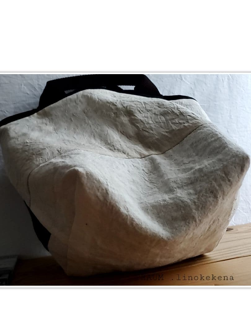TRAUM.linokekena□new.336-originalリネンtote - メルカリ