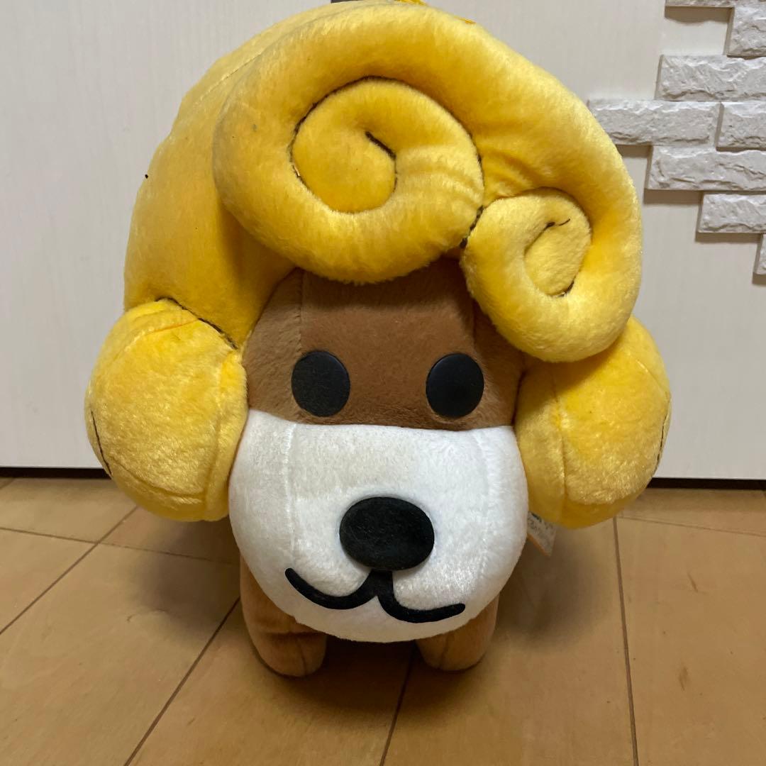 アフロ犬ぬいぐるみ ウルトラBIG アミューズメント 平成レトロ