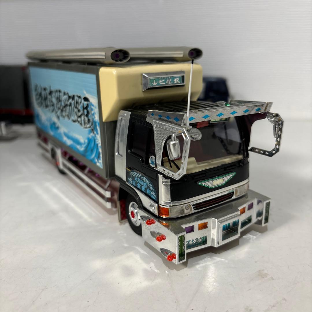 ☆デコトラプラモデルジャンク品☆日野レンジャー☆保冷車☆旧車