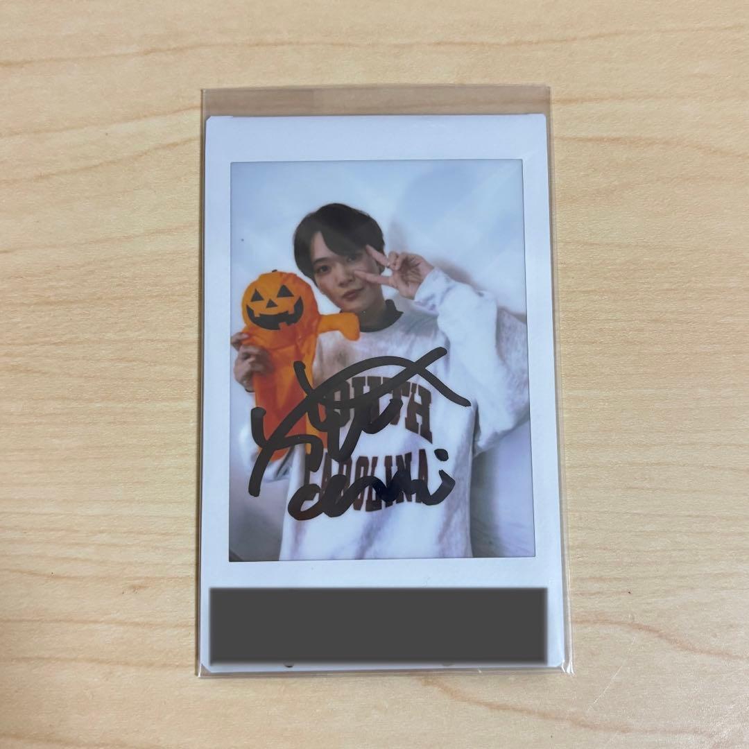 長塚拓海 二階堂心 サイン入りチェキ - メルカリ