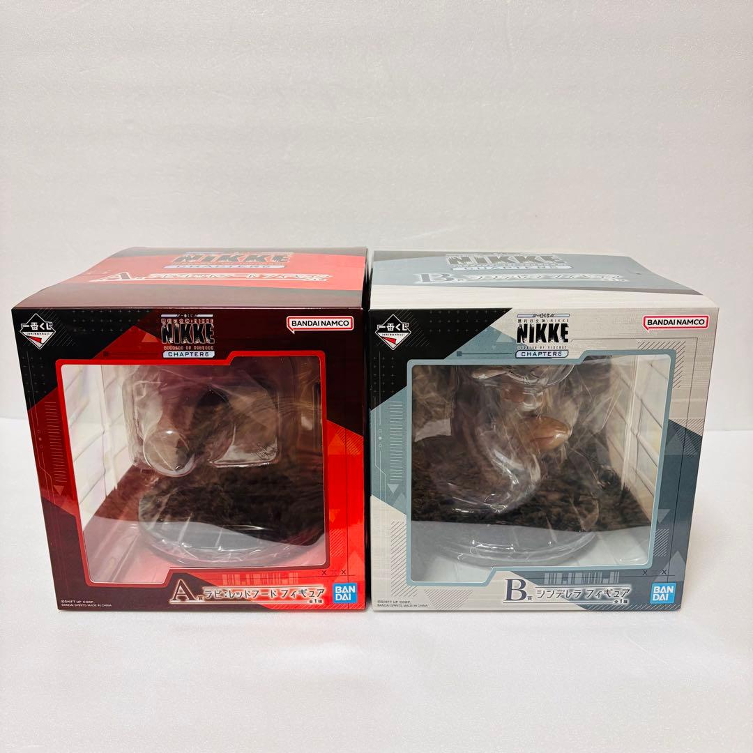 一番くじ 勝利の女神：NIKKE A賞 ラピ：レッドフード＋B賞 シンデレラ