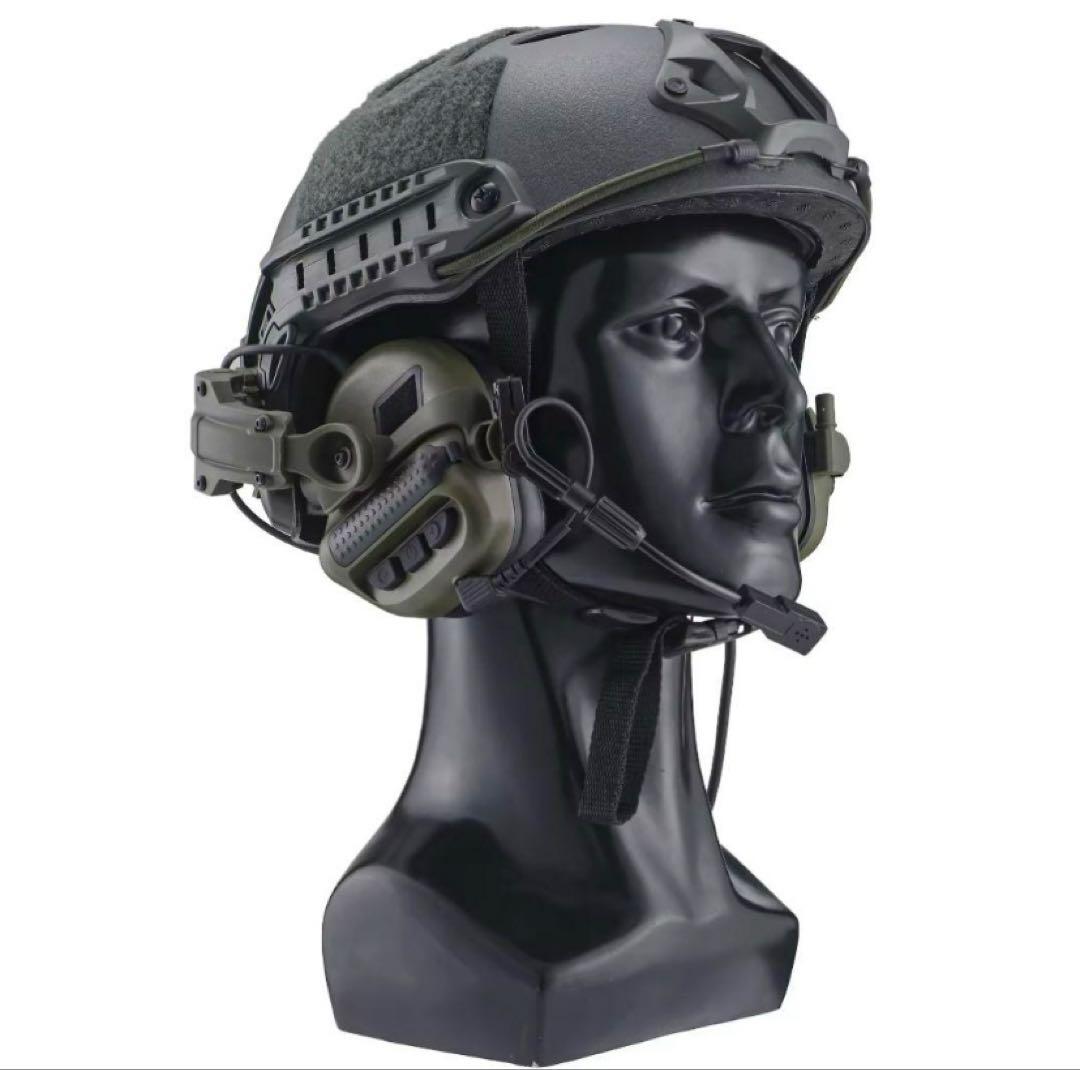 タクティカルヘルメットとタクティカルヘッドセット新品・未使用品❗️ Z-Tactical タクティカルヘッドセット FASTヘルメット用 Comtac II